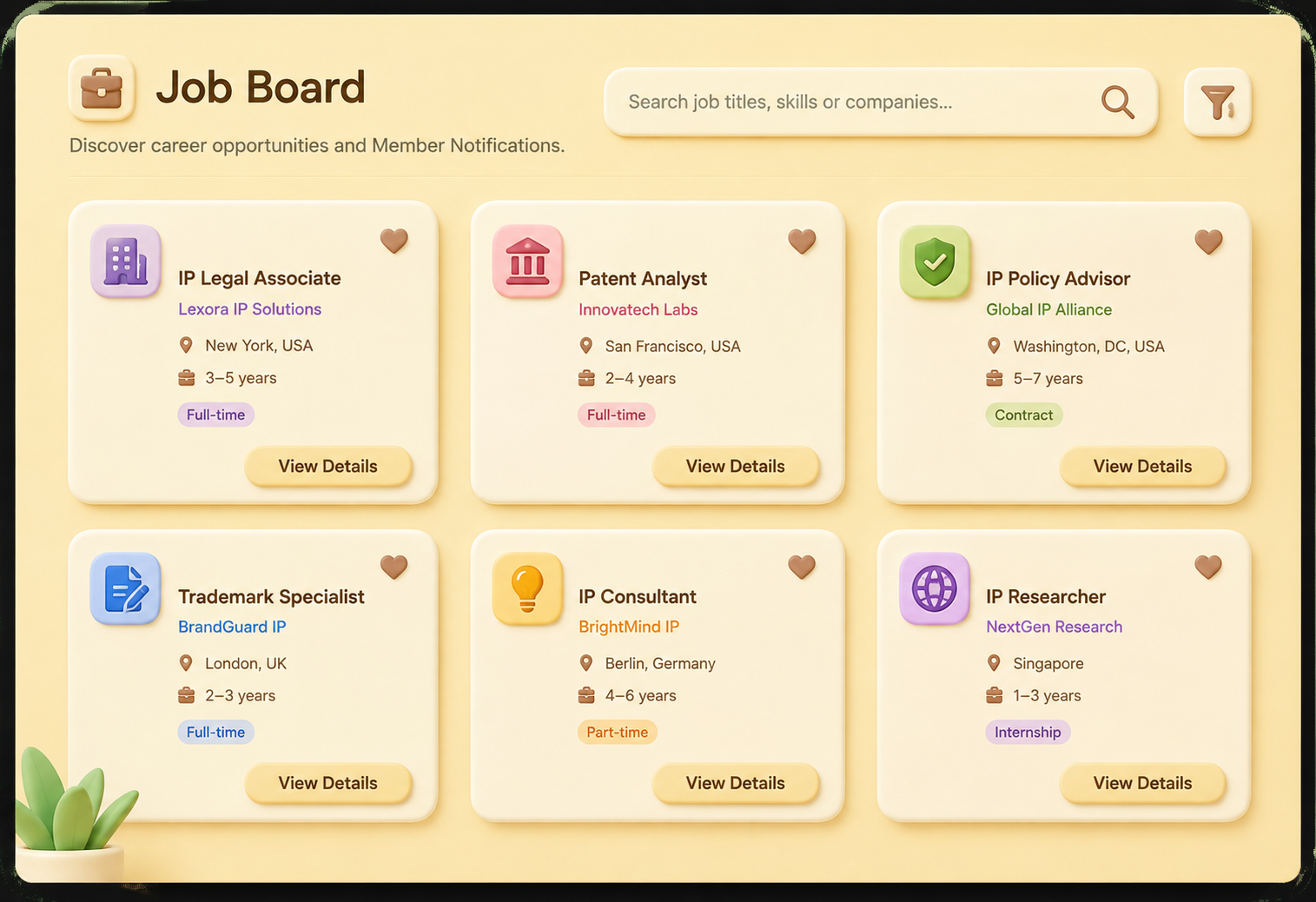 Women's IP Alliance feature: Job Board